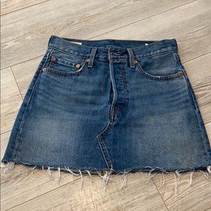 Levi Jean skirt size 27